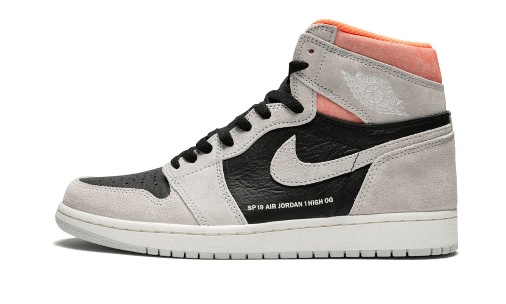 "Neutral Grey/Hyper Crimson" Air Jordan 1 Retro High OG - product image from the listing.