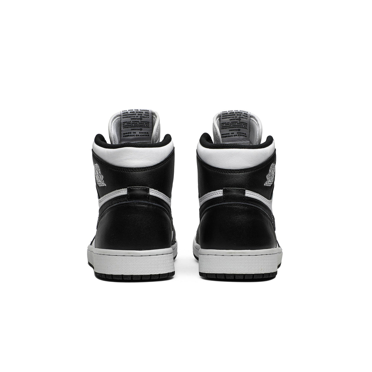 Black/White - Air Jordan 1 Retro High OG 555088-010 - product image from the listing.