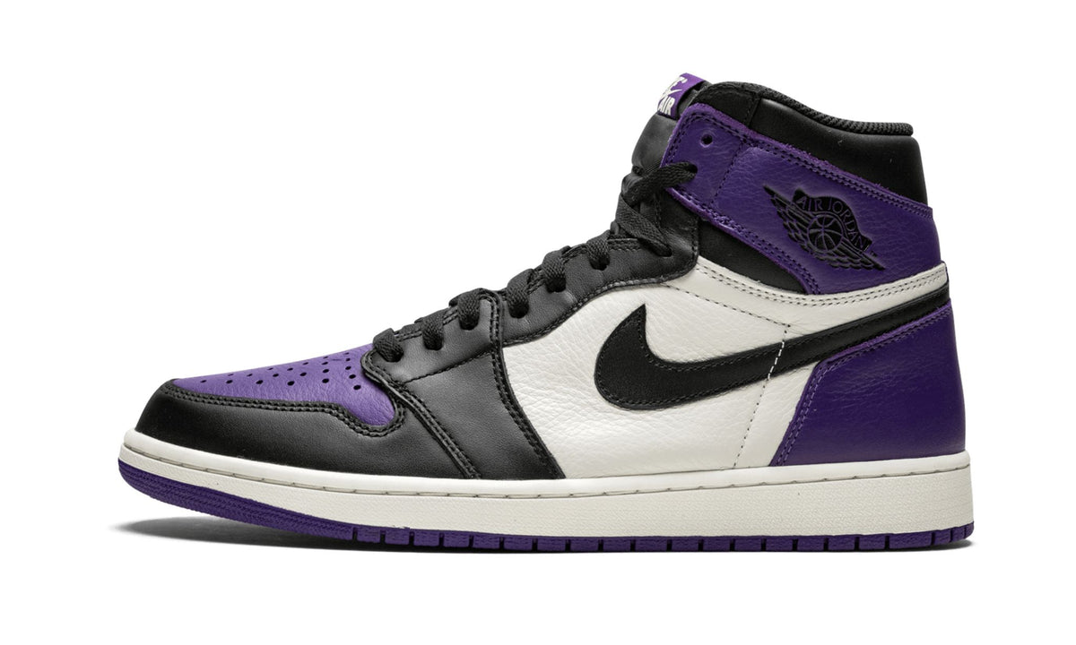 Air Jordan 1 Retro High OG Court in Purple - product image from the listing.