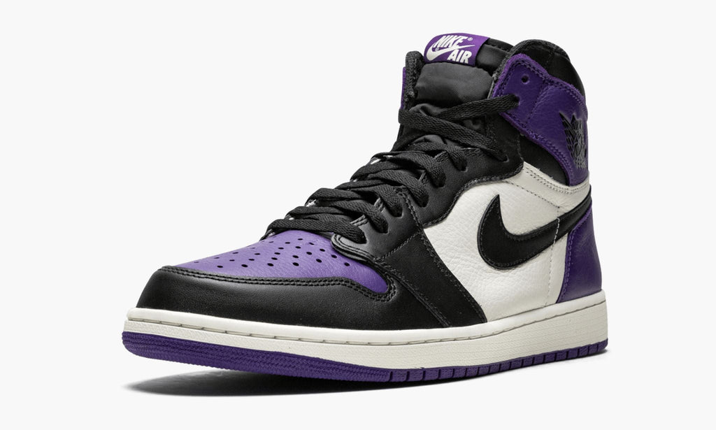 Air Jordan 1 Retro High OG Court in Purple - product image from the listing.