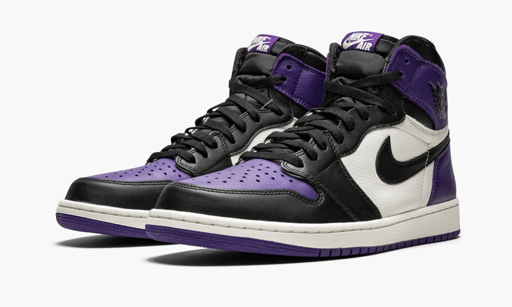 Air Jordan 1 Retro High OG Court in Purple - product image from the listing.