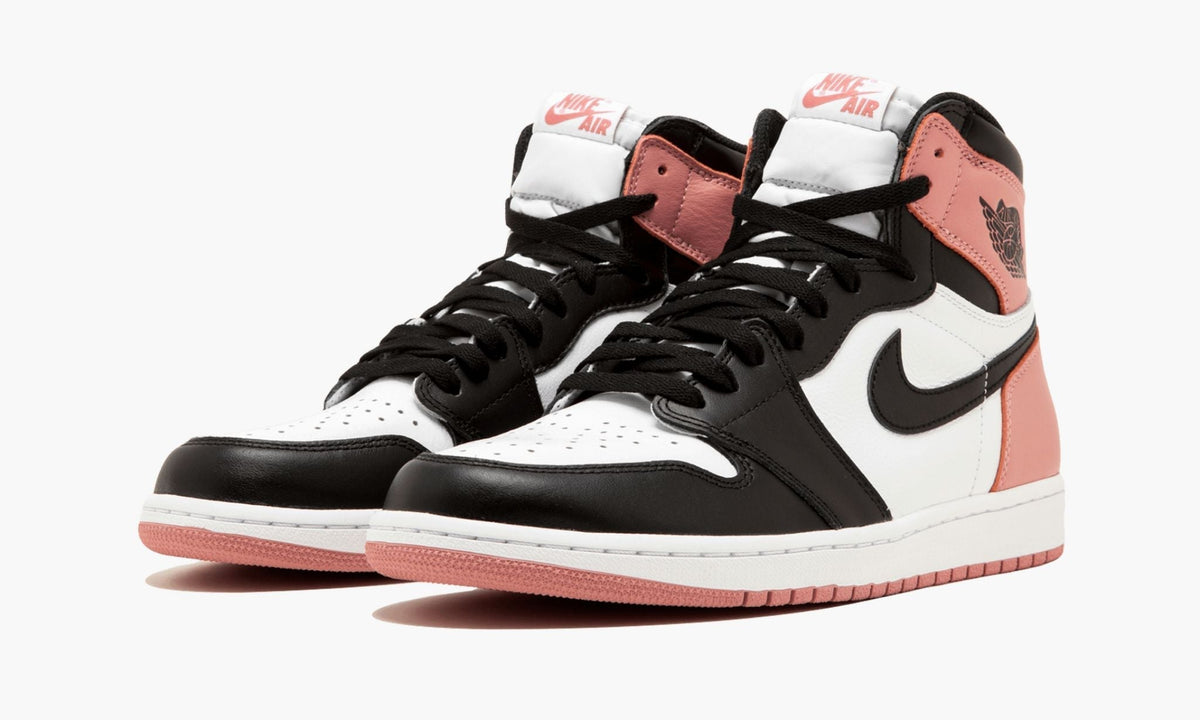 Air Jordan 1 Retro High OG NRG RUST in PINK - product image from the listing.