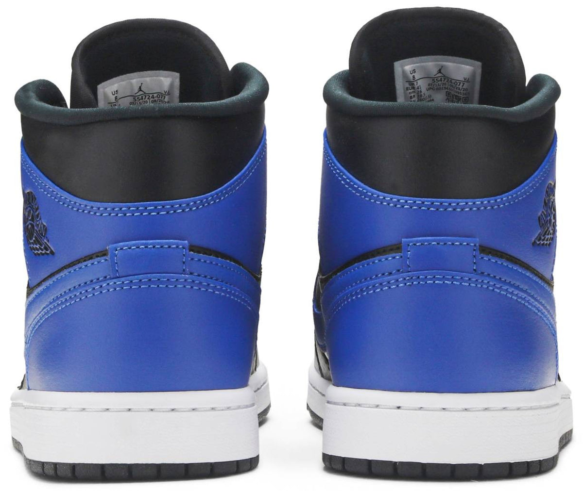 Air Jordan 1 Retro Low in Hyper Royal - product image from the listing.