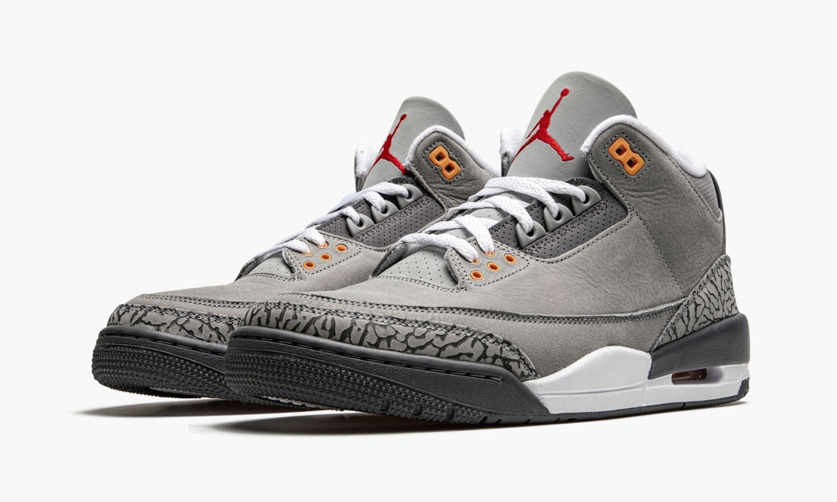 "Cool Grey" Air Jordan 3 Retro - product image from the listing.