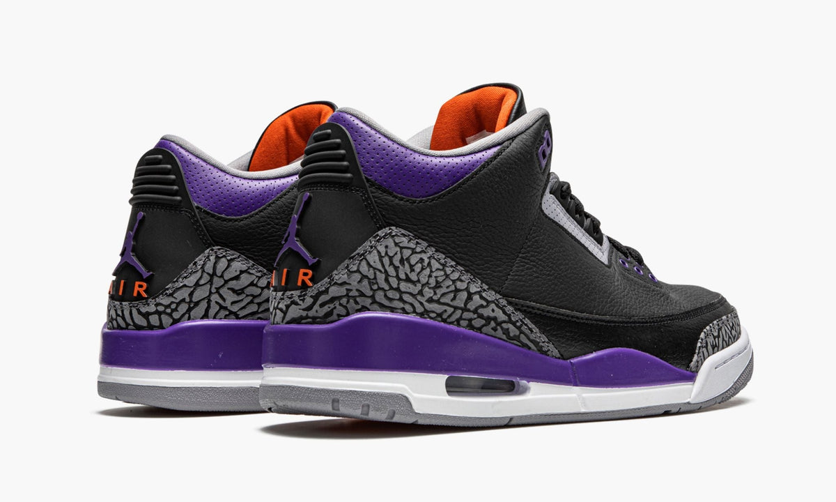 Air Jordan 3 Retro Court in Purple - product image from the listing.