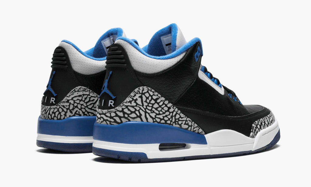 Air Jordan 3 Retro Sport in Blue - product image from the listing.