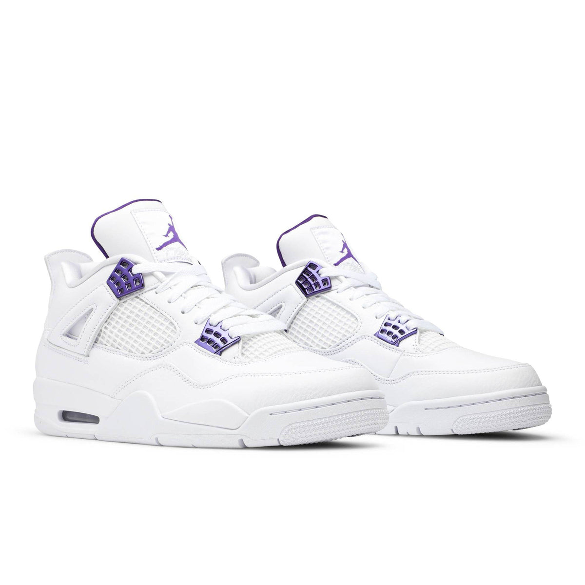 "Purple Metallic" Air Jordan 4 Retro CT8527-115 - product image from the listing.