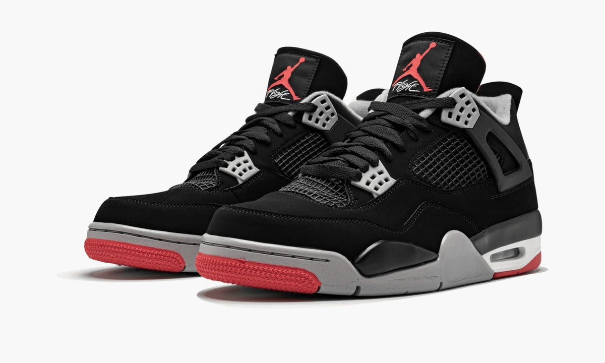 "Bred 2019 Release" Air Jordan 4 Retro - product image from the listing.
