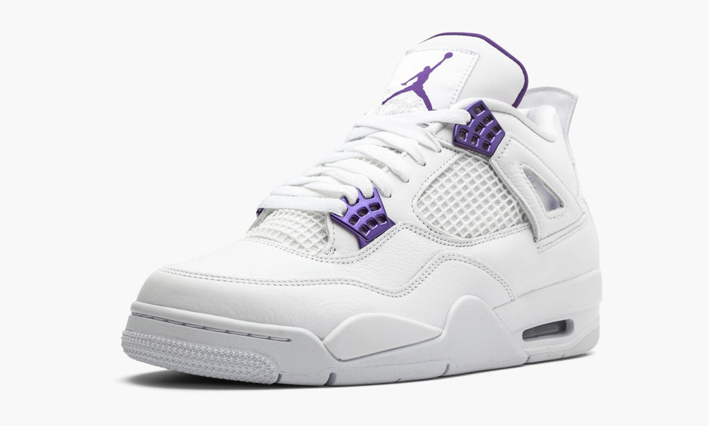 Air Jordan 4 Retro Metallic Pack in Purple - product image from the listing.