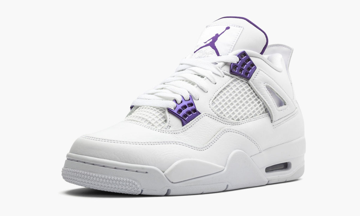Air Jordan 4 Retro Metallic Pack in Purple - product image from the listing.