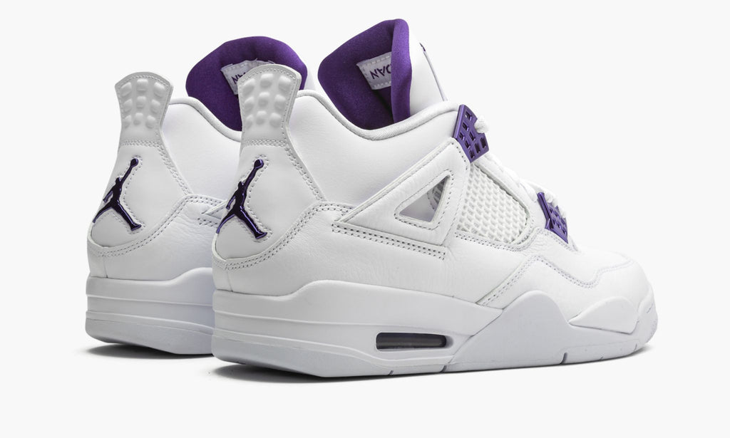 Air Jordan 4 Retro Metallic Pack in Purple - product image from the listing.