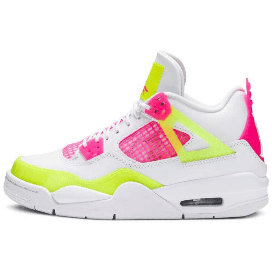 White Lemon Pink GS - Air Jordan 4 Retro - product image from the listing.