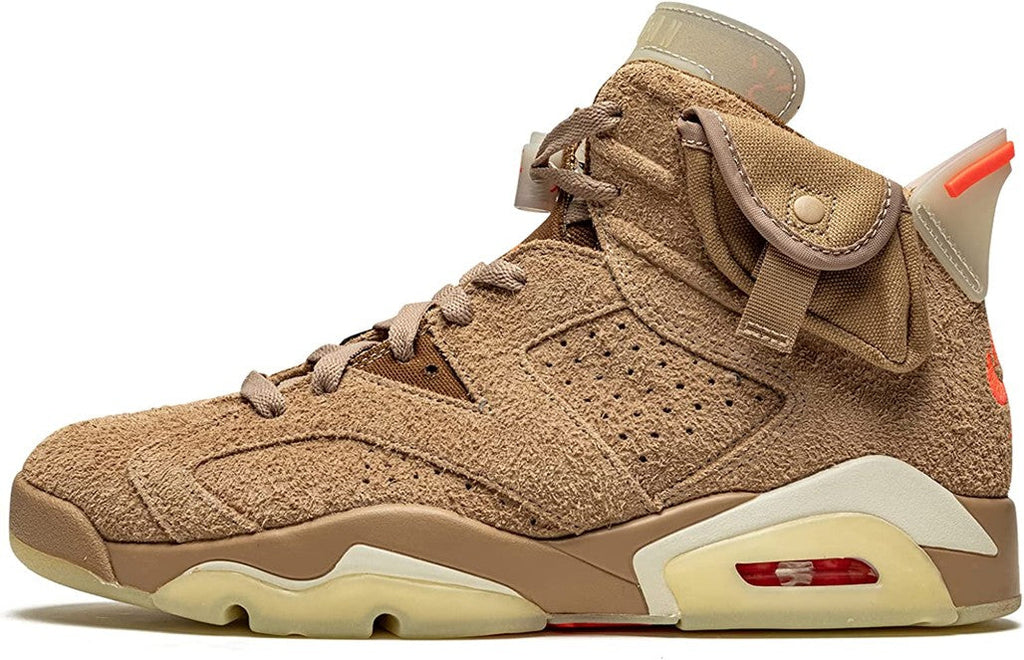 Air Jordan 6 Retro x Travis Scott British in Khaki - product image from the listing.
