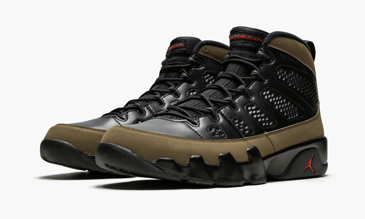 Air Jordan 9 Retro in Olive - product image from the listing.