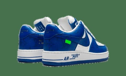 Air Jordan Force 1 Low in White Royal - product image from the listing.
