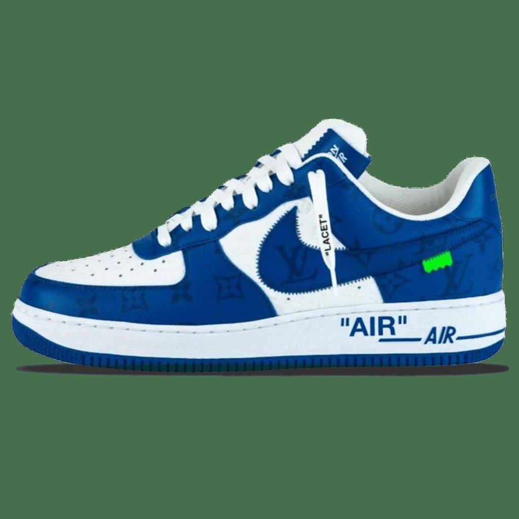 Air Jordan Force 1 Low in White Royal - product image from the listing.