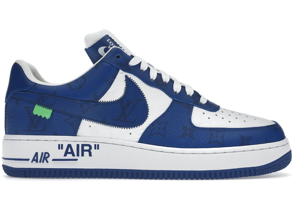 Air Jordan Force 1 Low in White Royal - product image from the listing.