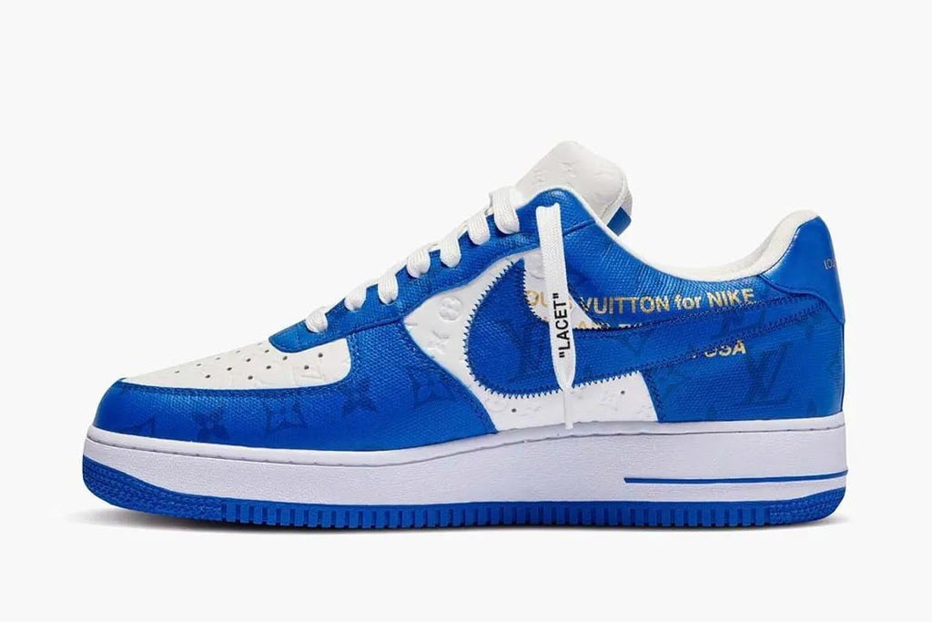 Air Jordan Force 1 Low in White Royal - product image from the listing.