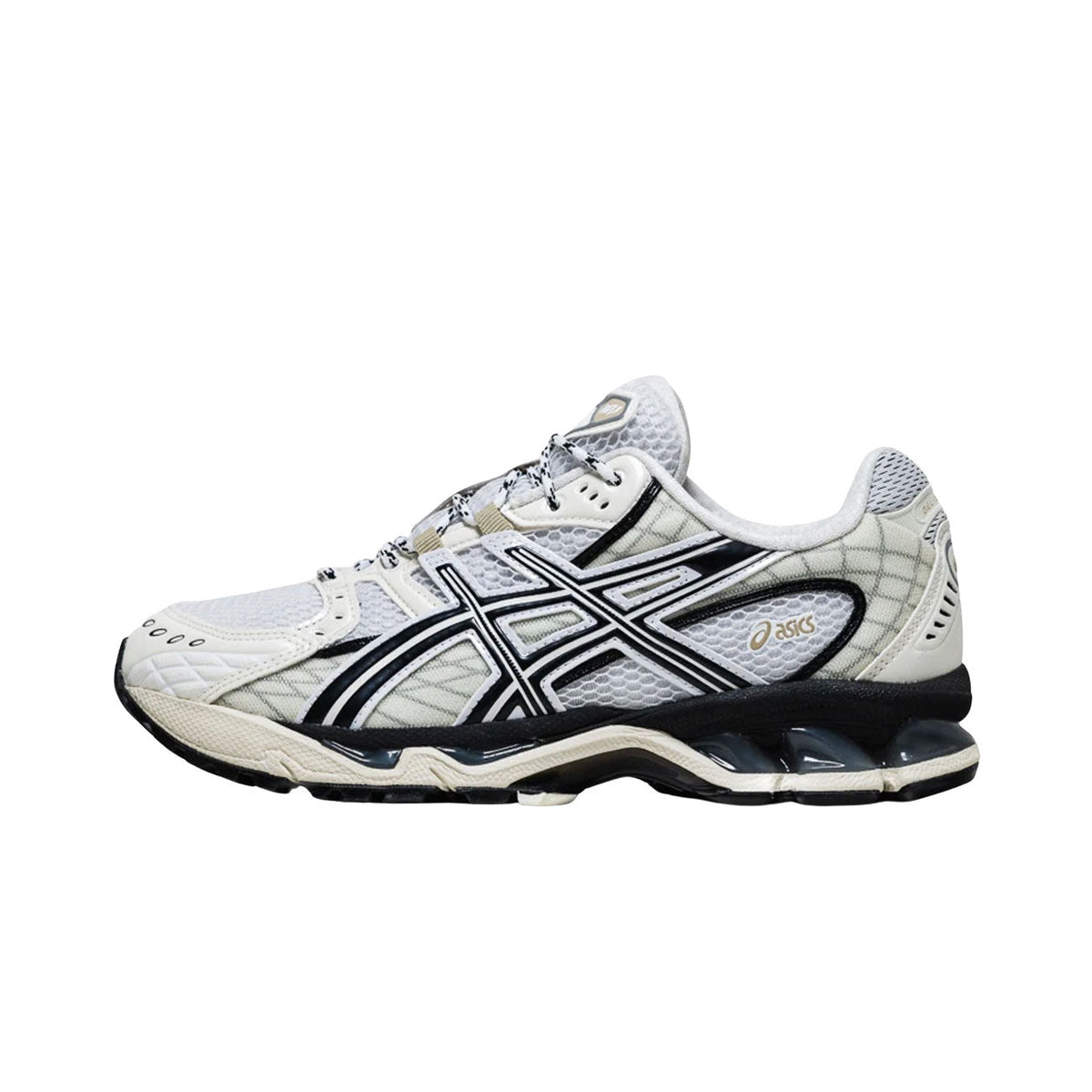 Asics Gel-Nimbus 10.1 in WHITE/IVORY - product image from the listing.