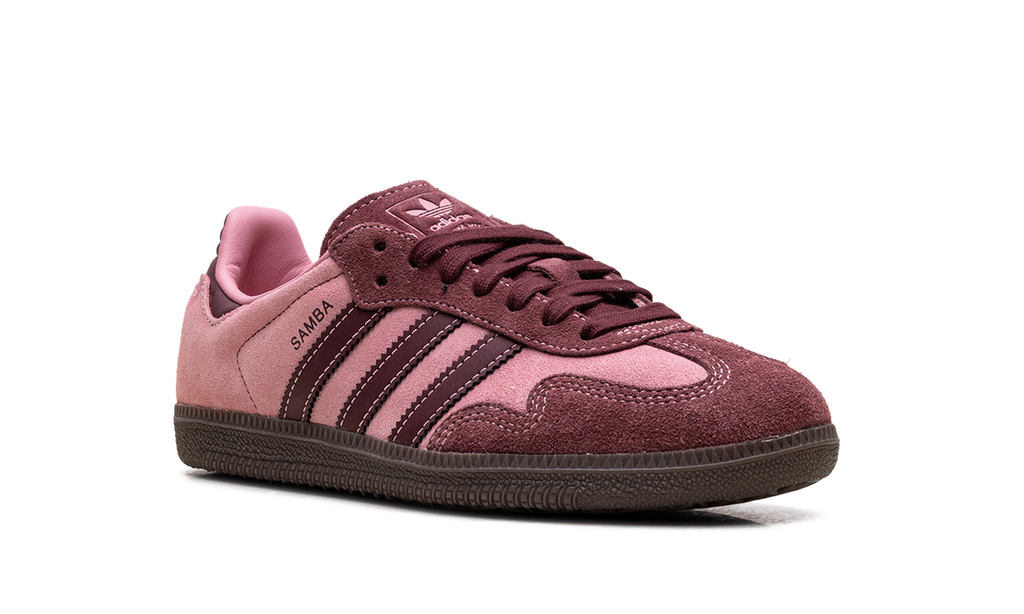 Women's Samba OG "Pink Spark Shadow Red" IH6704 - product image from the listing.