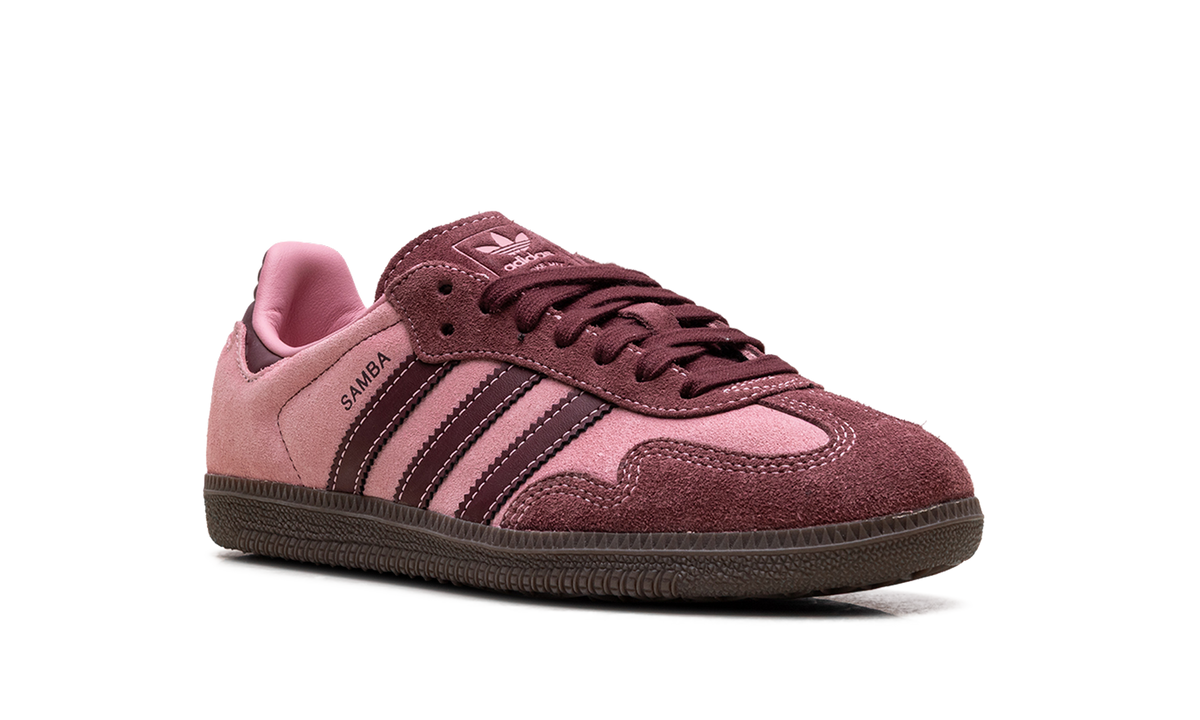 Women's Samba OG "Pink Spark Shadow Red" IH6704 - product image from the listing.
