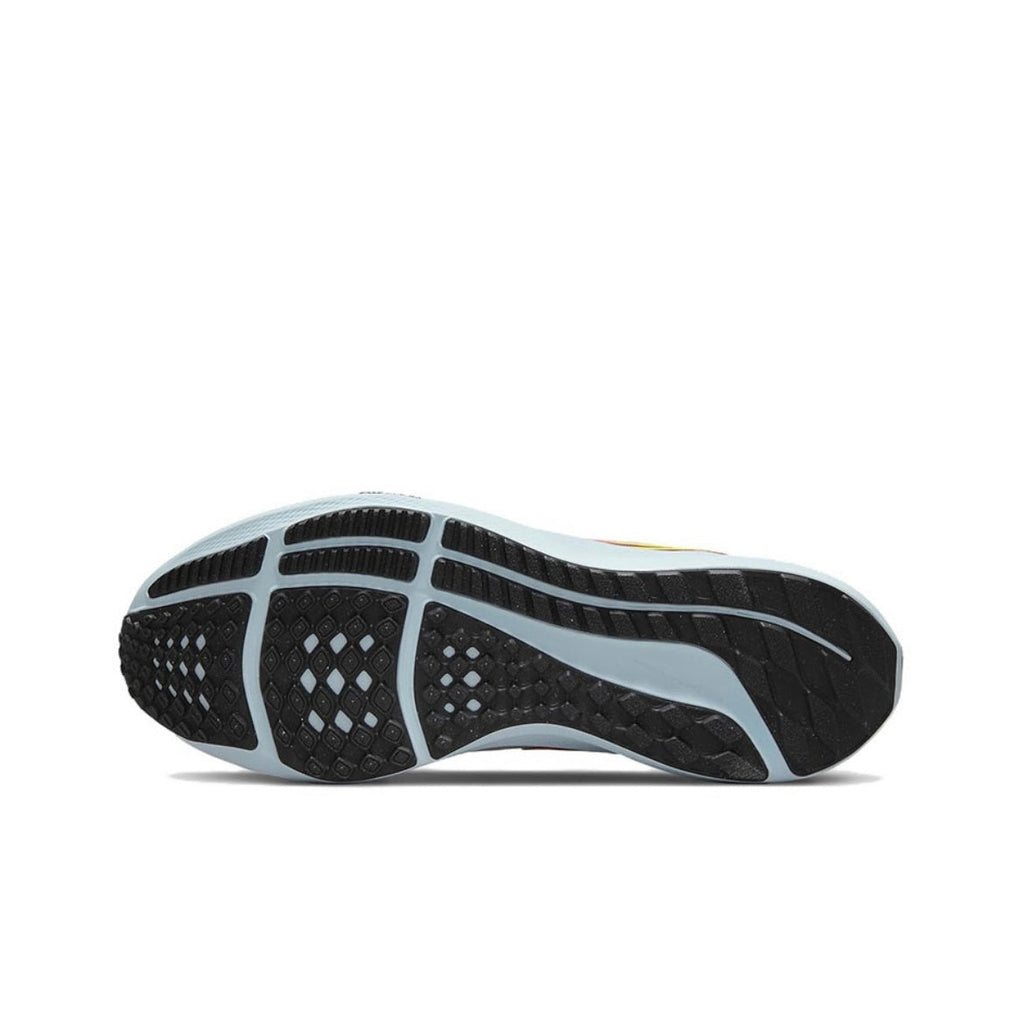 Nike Air Zoom Pegasus 39 Running Shoes in White Red Yellow DX3350-100 - product image from the listing.
