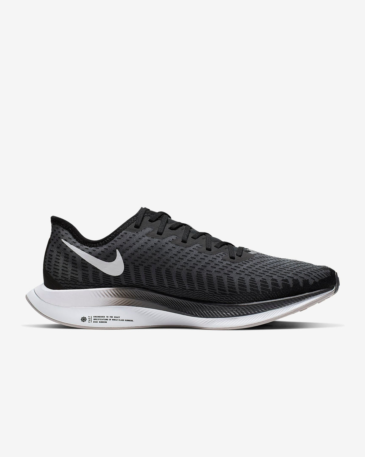 Nike Zoom Pegasus Turbo 2 Running Shoes in Black AT2863-001 - product image from the listing.