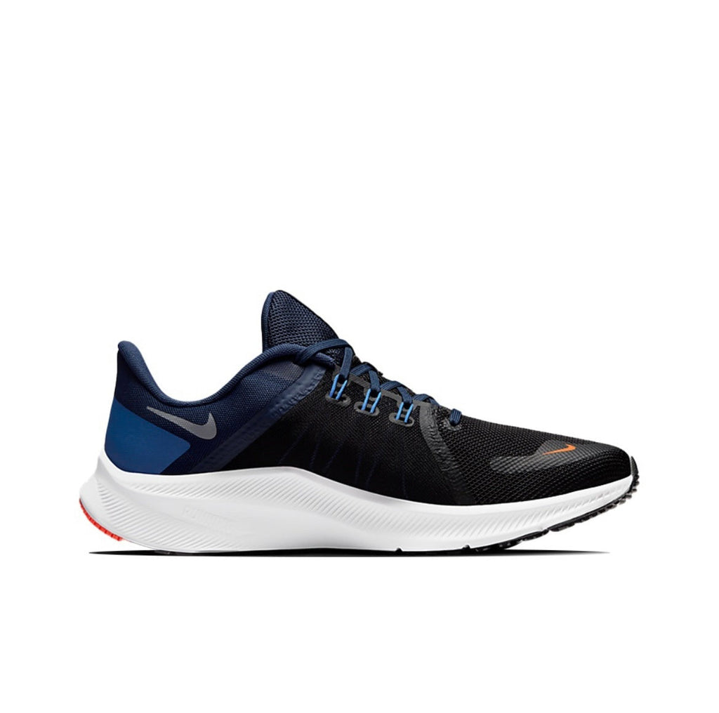 Nike Quest 4 Running Shoes in Black Blue DA1105-004 - product image from the listing.