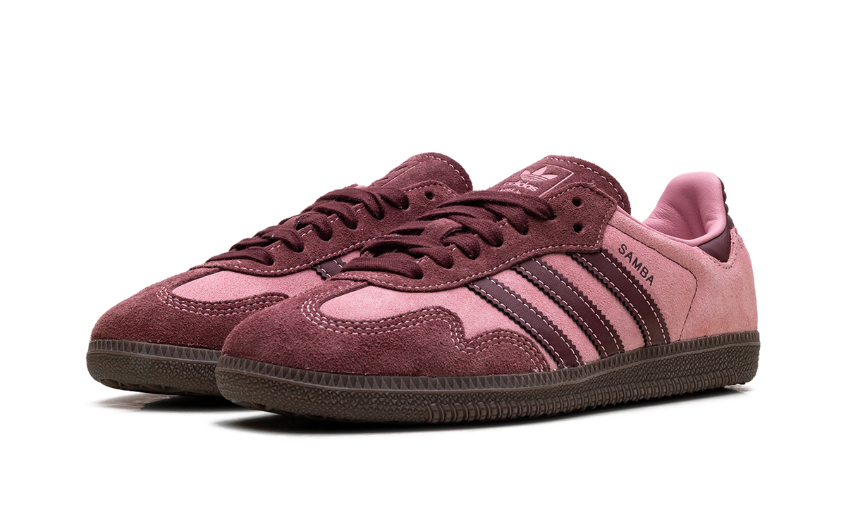 Women's Samba OG "Pink Spark Shadow Red" IH6704 - product image from the listing.