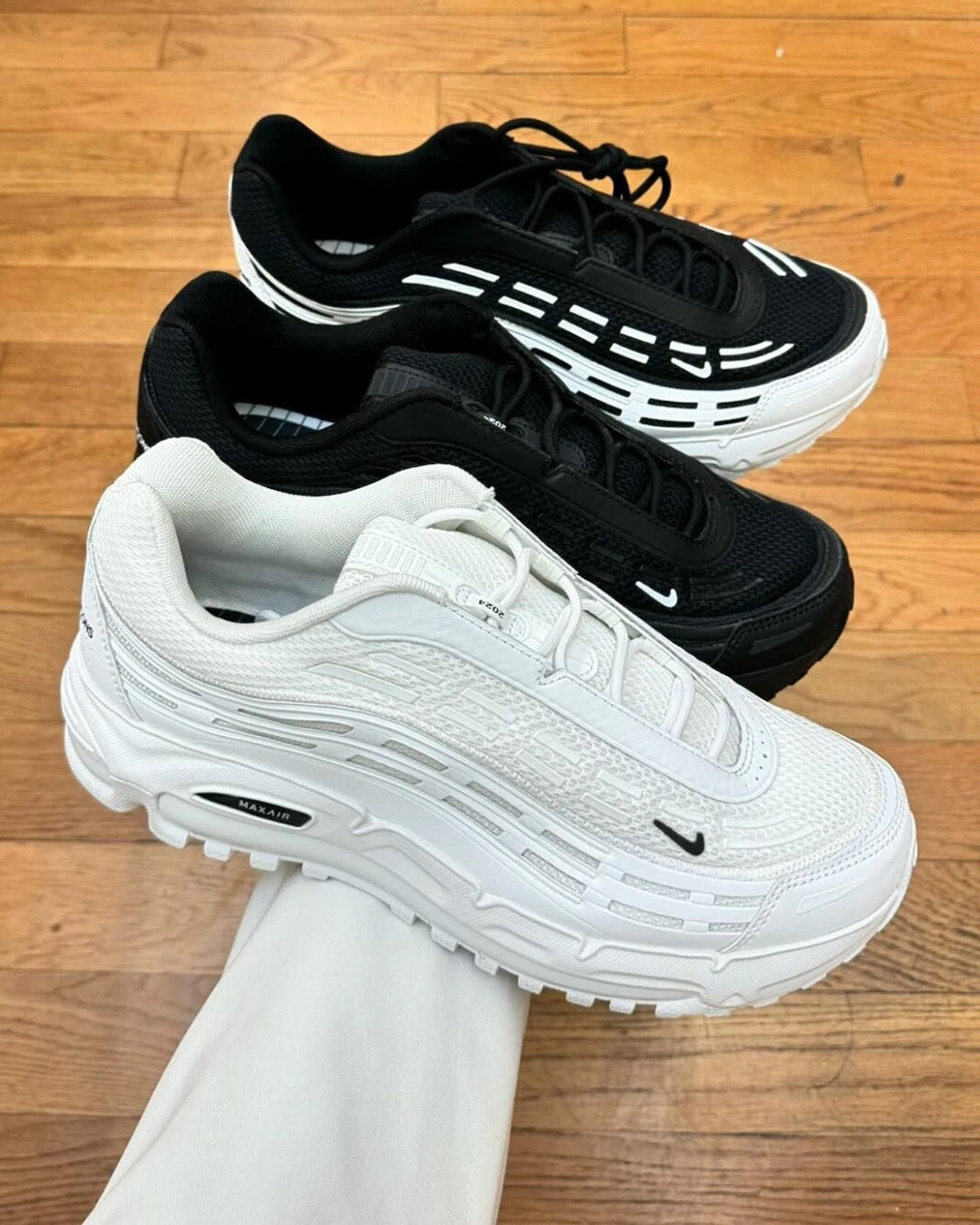 Nike Air Max TL 2.5 CDG Homme Plus Sneakers in Black HJ6539-001 - product image from the listing.