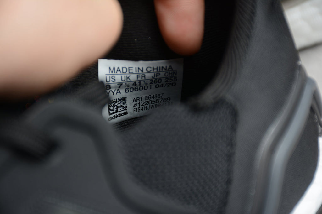Adidas UltraBOOST 20 Consortium 6.0 Running Shoes in Black EG4367 - product image from the listing.