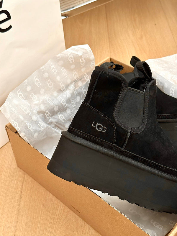 Women's BUS03 Wool Leather 5CM Shoes 35-40 with box - product image from the listing.