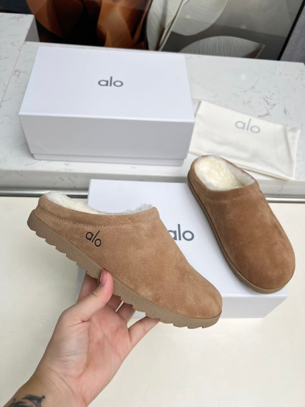 Women's GAS1 Wool Shoes 35-41 cotton slippers with Box - product image from the listing.