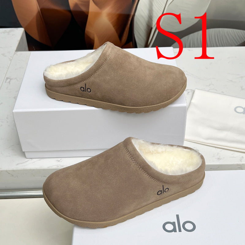 Women's GAS1 Wool Shoes 35-41 cotton slippers with Box - product image from the listing.