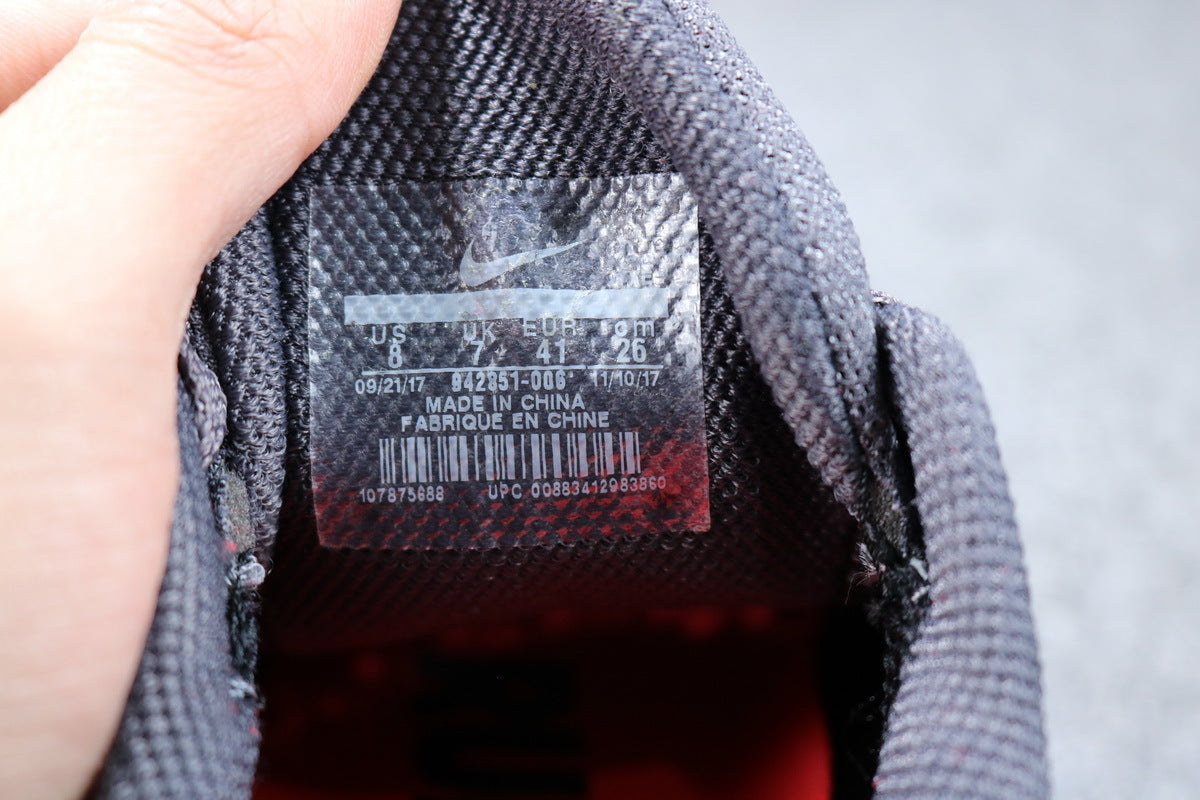 Nike Air Zoom Pegasus 35 Shoes for Running, Grey/Crimson 942851-006 - product image from the listing.