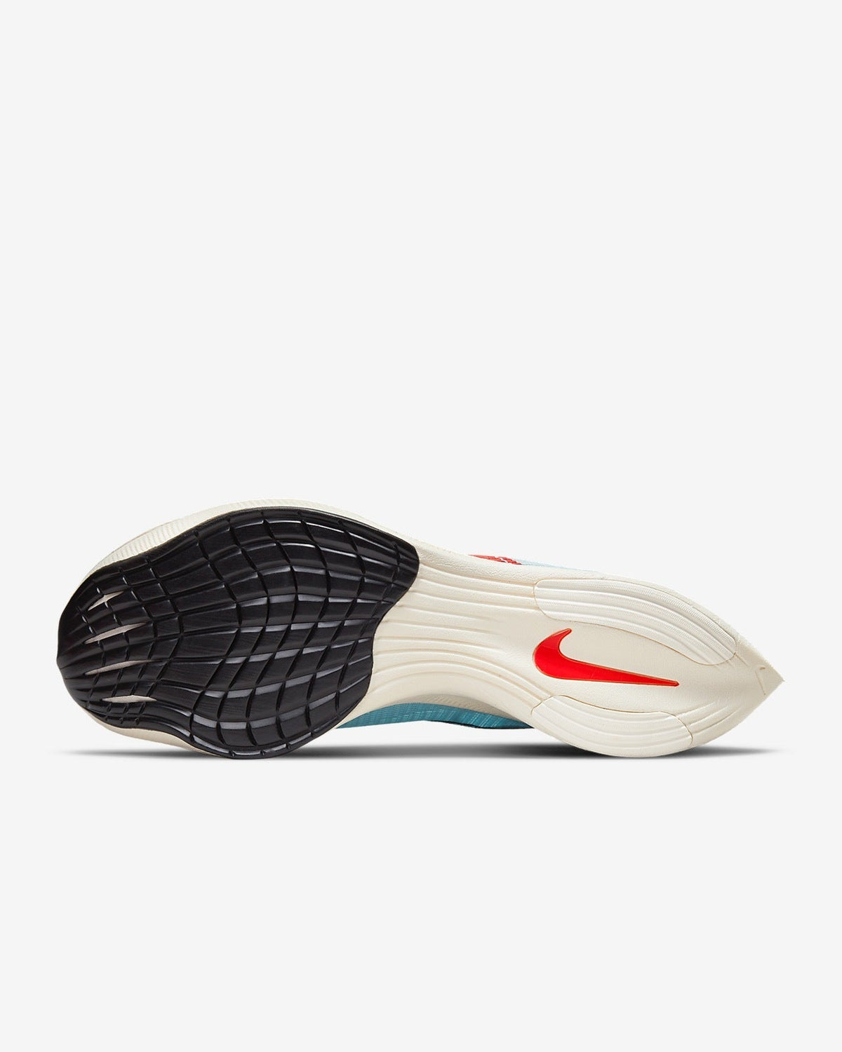 Nike ZoomX Vaporfly NEXT% 2 Running Shoes in Ice Blue CU4111-400 - product image from the listing.