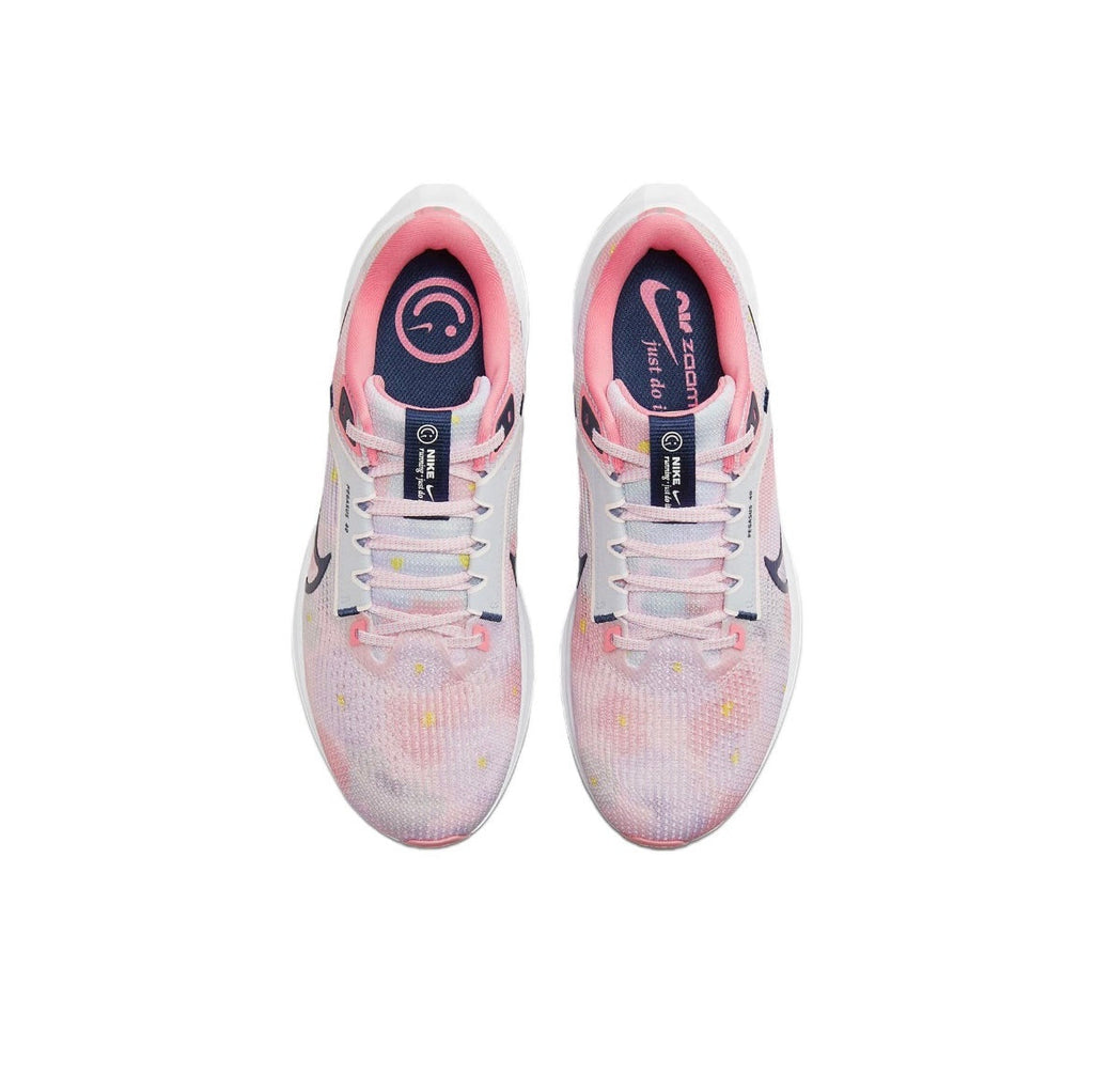 Nike Air Zoom Pegasus 40 Running Shoes in Pink White DV7890-600 - product image from the listing.