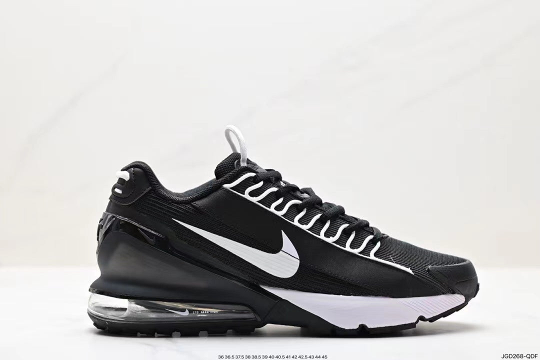 Nike Air Max 270 Sneakers in Black and White - product image from the listing.