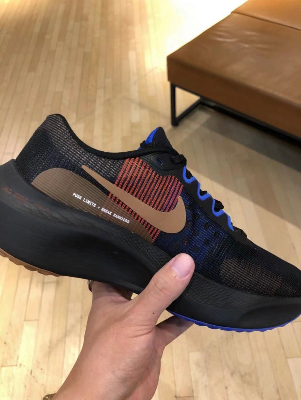 Nike Zoom Fly 5 A.I.R. Hola Lou Shoes for Running DR9837-001 - product image from the listing.