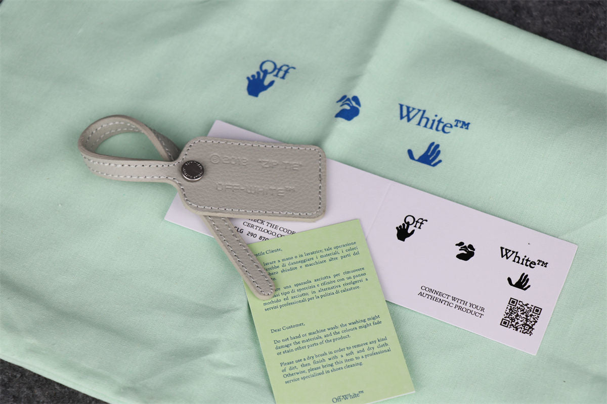 "White Grey" Off-White Out of Office 2023 - product image from the listing.