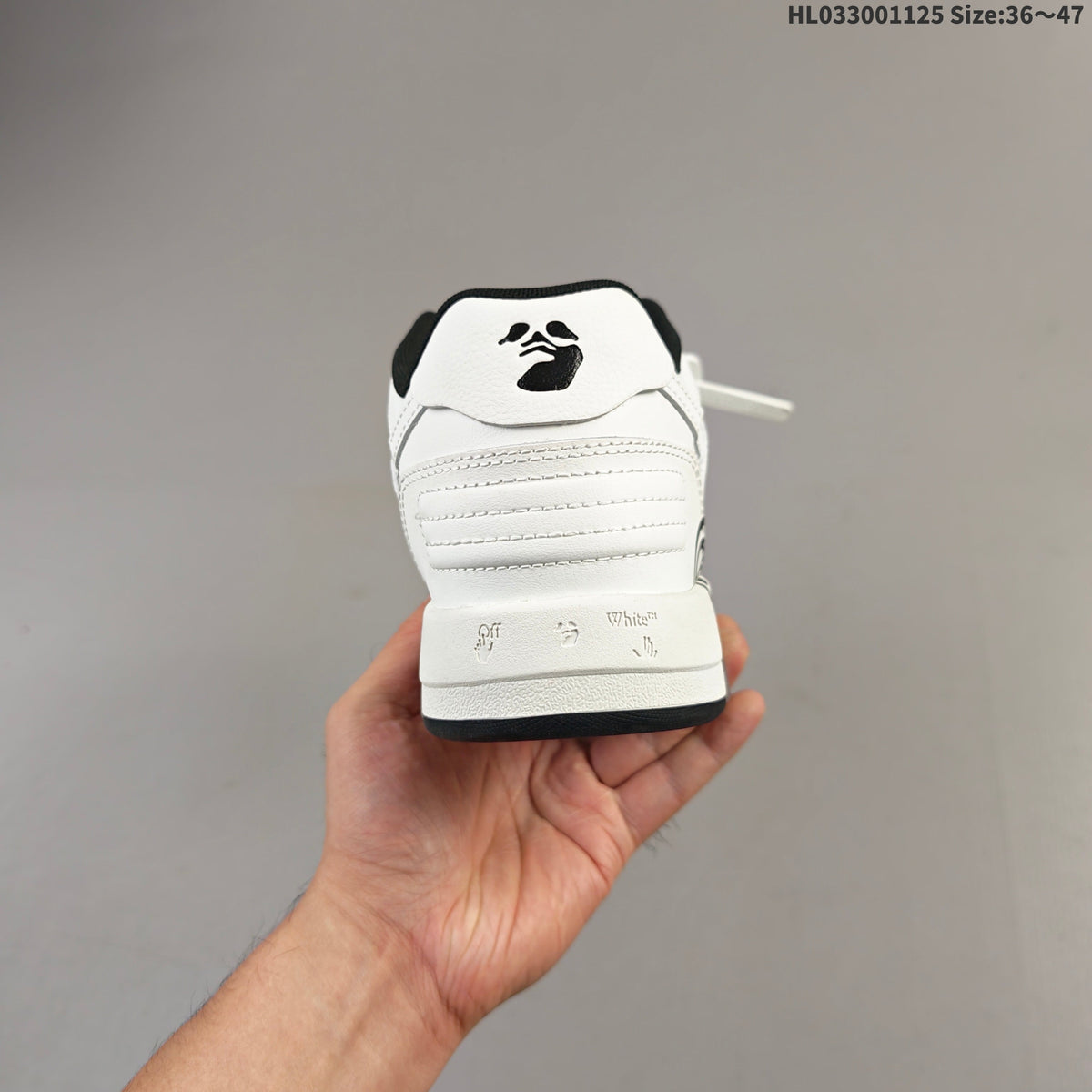 White Off-White Out Of Office Low-Top Sneakers - product image from the listing.