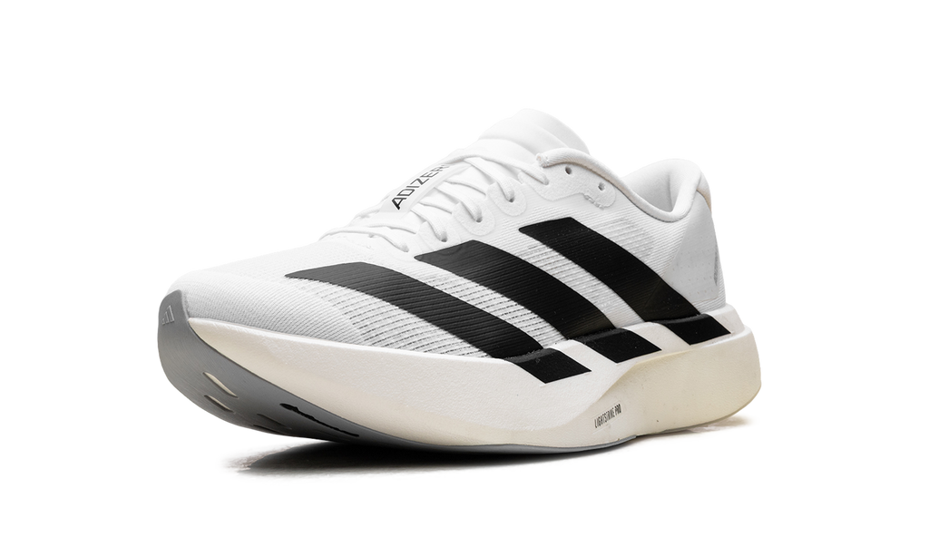 Women's Adizero Evo SL "White Black" JH6208 - product image from the listing.