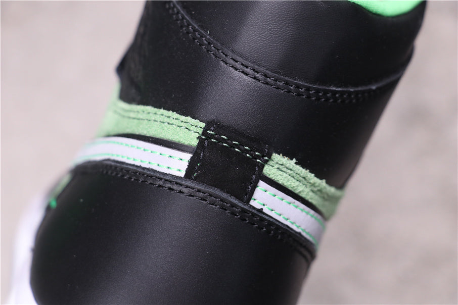 Air Jordan 1 High Zoom Rage Sneakers in Green CK6637-002 - product image from the listing.
