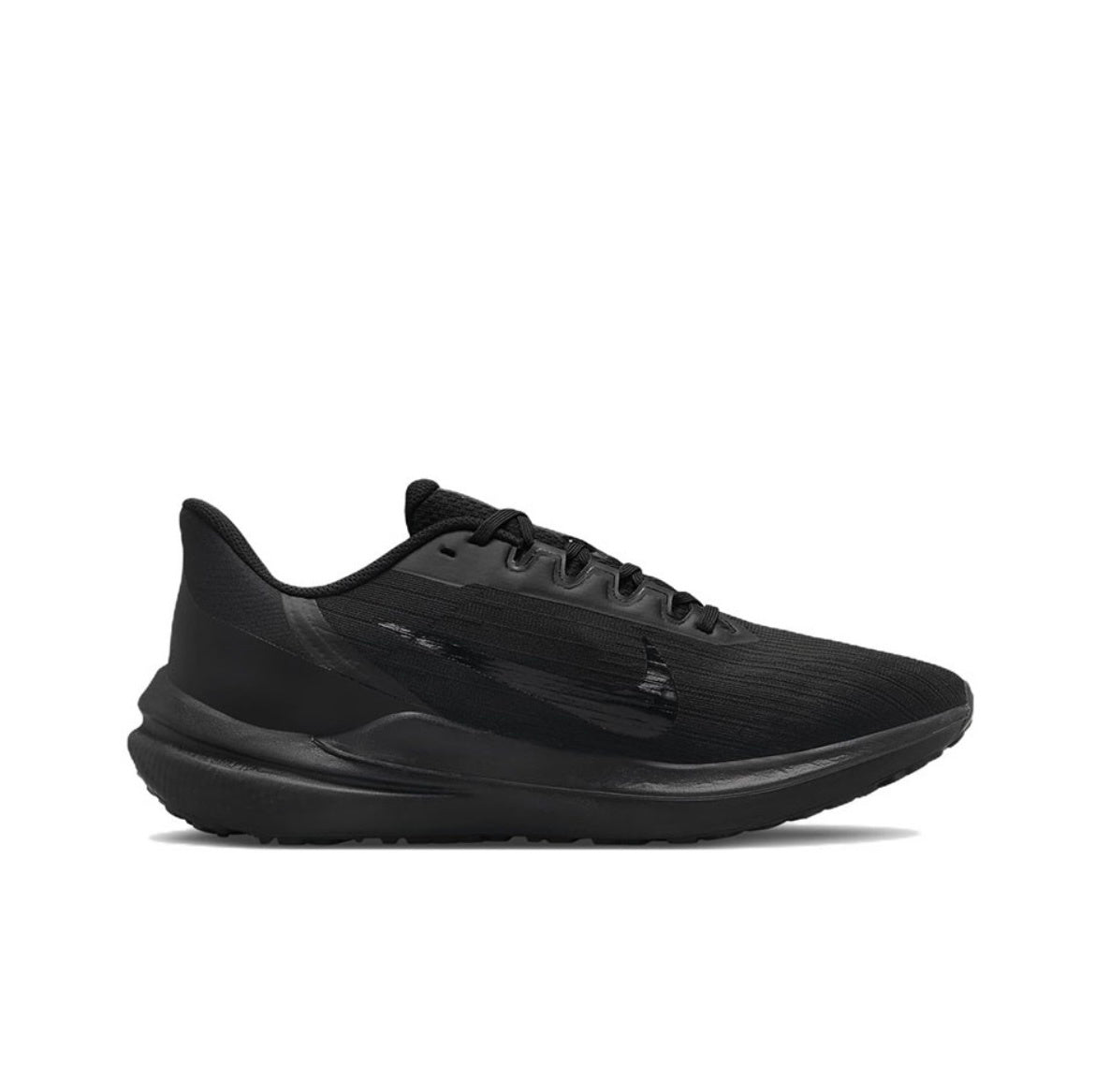 Nike Air Winflo 9 Running Shoes in Black DD6203-002 - product image from the listing.