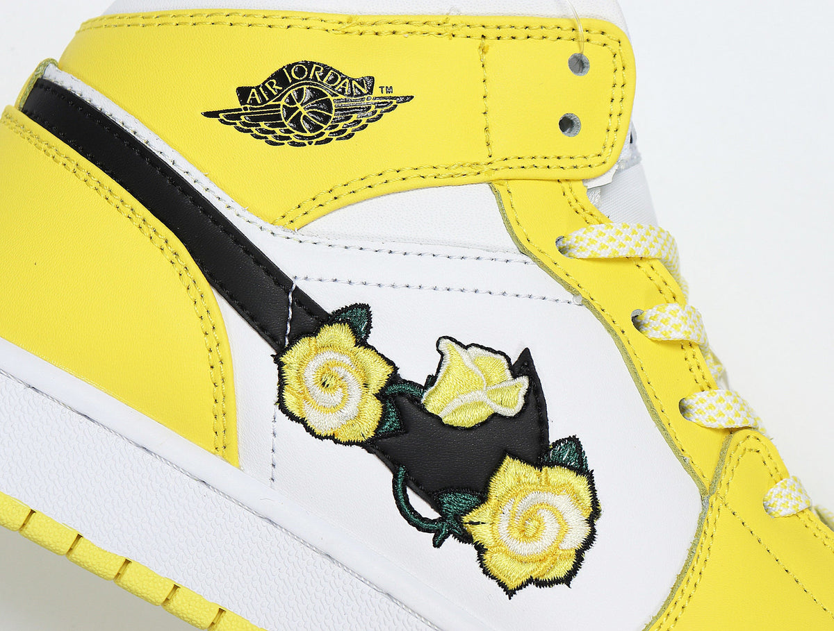 Yellow Rose Sneakers - Air Jordan 1 High AV5174-700 - product image from the listing.