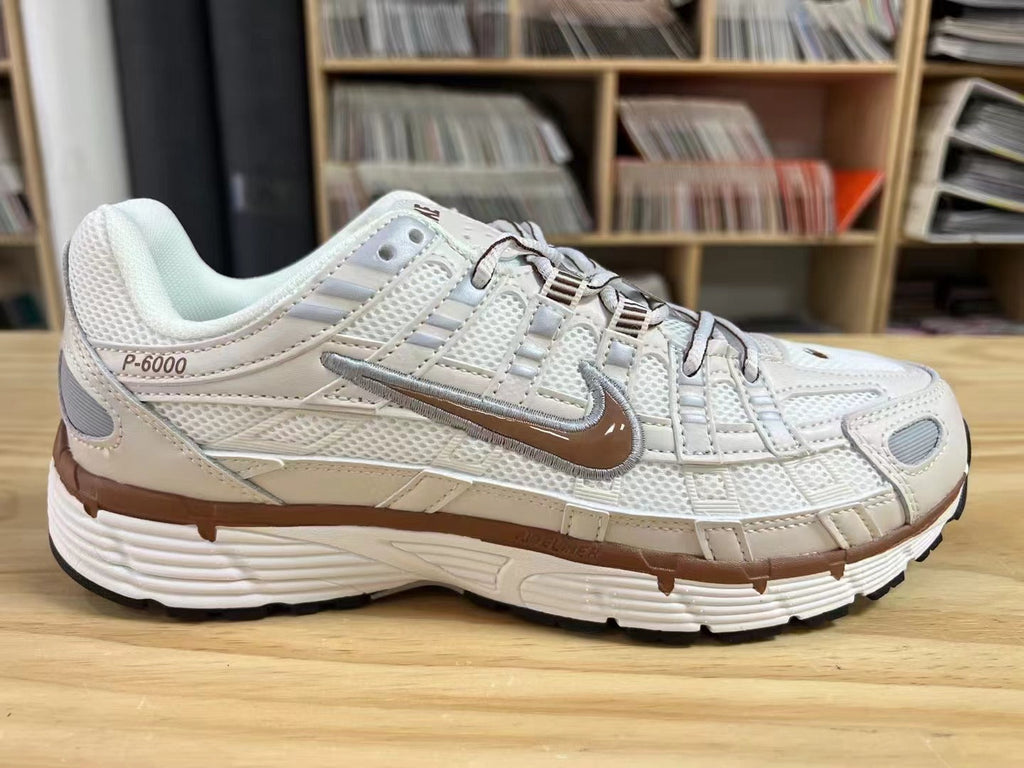Nike P-6000 Sneakers in White Brown CD6404-106 - product image from the listing.