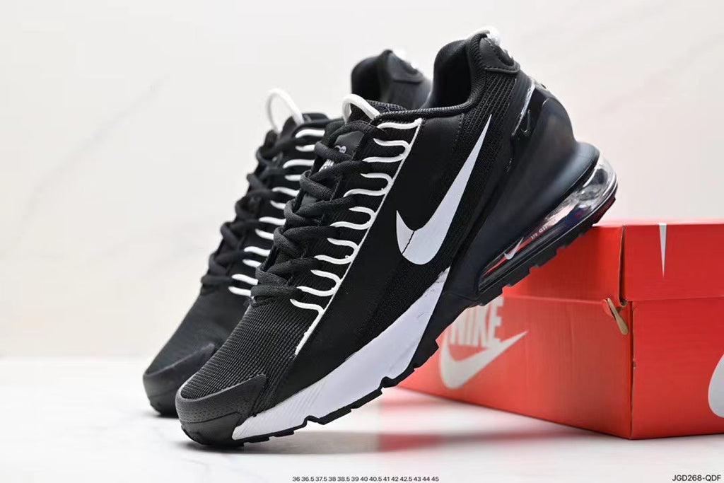 Nike Air Max 270 Sneakers in Black and White - product image from the listing.
