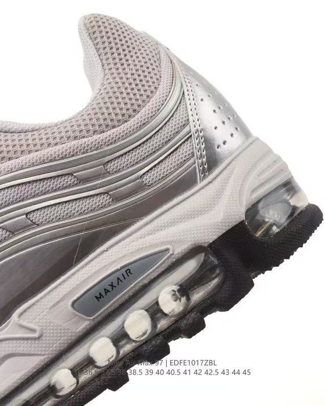 Nike Air Max 97 Sneakers in Silver Grey EDE1017ZBL - product image from the listing.