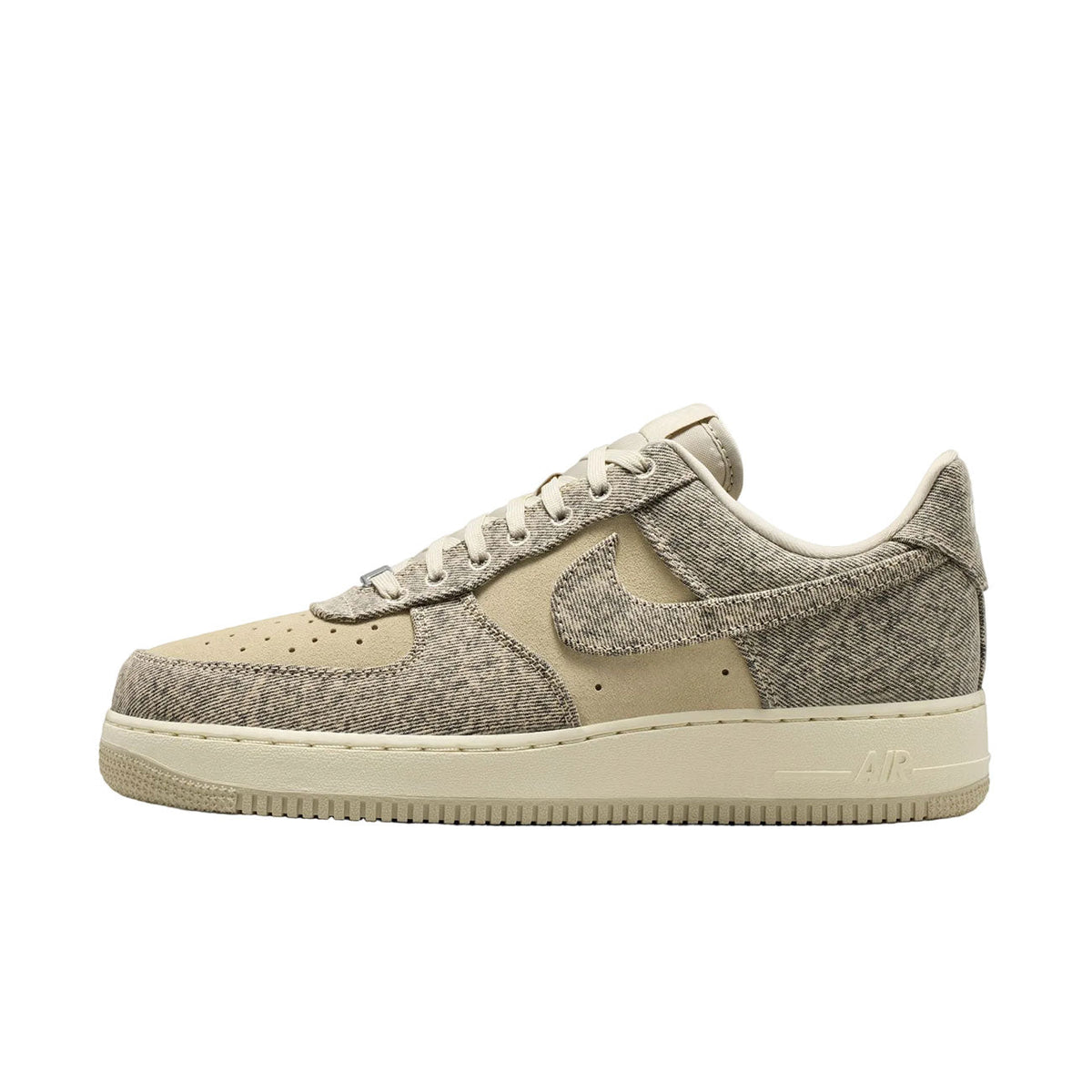 "Denim" Air Force 1 '07 LV8 (Desert Khaki/Desert Khaki) - product image from the listing.