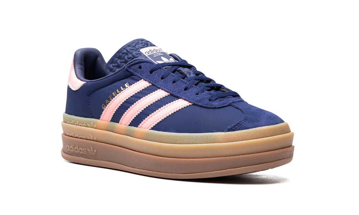 Women's Gazelle Bold "Dark Blue Pink Spark" IG4390 - product image from the listing.